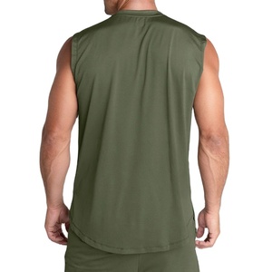 Camiseta sin Mangas Personalizada al por Mayor, Ropa Deportiva Moderna para Gimnasio, Fabricante OEM, Camiseta Deportiva Lisa de Alta Calidad - Product Image 5
