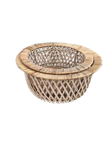 Recién llegado, cesta de flores ecológica, cesta de jacinto de agua Natural superventas hecha en Vietnam para almacenamiento en el hogar - Product Image 4