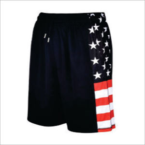 Pantalones cortos de microfibra personalizados grises Pantalones cortos de microfibra con 5 bolsillos, con logotipo y diseño del cliente. - Product Image 6