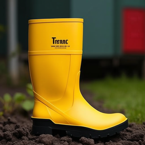 Botas de Seguridad Antideslizantes Rnne Talla 45 Amarillas S5 SR CI FO EN ISO 20345:2022 - Product Image 3