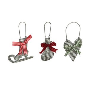 Ornamento colgante de hierro de Metal para Navidad, adorno galvanizado para el hogar, decoración de lujo para fiesta foe - Product Image 1