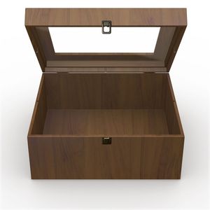 ARTESANÍA CAJA ÚNICA Acabado Regalo de madera MOVIMIENTO DE LA MEJOR CALIDAD CAJA DE MADERA FUNCIONAL Acabado Proporcionando Caja de regalo de madera Madera - Product Image 1