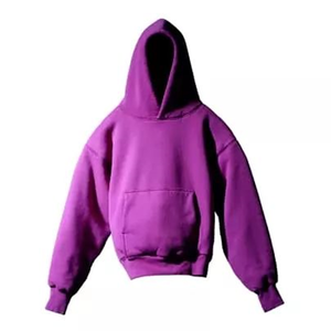 Sweat à capuche zippé quart demi-zip avec logo personnalisé Sweat à capuche zippé oversize à épaules tombantes Sweat-shirt à capuche zippé - Product Image 5