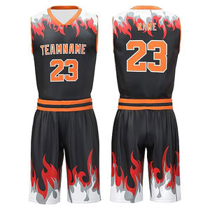 Uniforme et maillot de basket-ball pour adultes de haute qualité, taille plus, 100% coton, été, logo personnalisé, fabriqué au Pakistan - Product Image 2