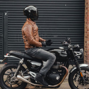 Vestes en cuir imperméables pour motocyclette Vêtements de moto Vestes en cuir Vestes en cuir pour motocyclette de haute qualité - Product Image 6