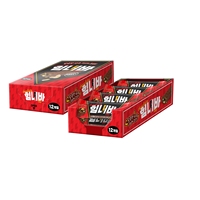 Barre de chocolat semi-douce solide aux cacahuètes et aux cornflakes, style coréen, vente en gros |   40g pour les distributeurs