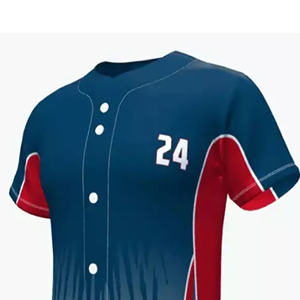 Jersey de béisbol con logotipo personalizado unisex, ropa deportiva transpirable, New Jersey sublimado impreso con servicio de OEM y ODM - Product Image 4