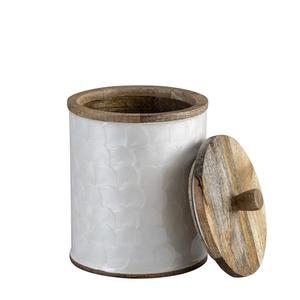 Meilleures ventes : boîte à épices/sucre en bois peinte à la main - Product Image 1