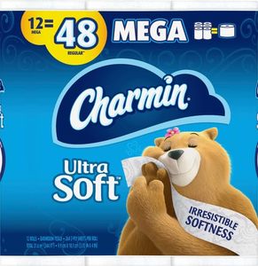 Pour papier toilette en pâte de bambou ultra forte 12 rouleaux jumbo - Product Image 2