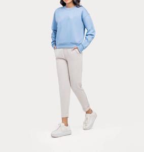 Fabricant d'équipement d'origine Lavage à l'acide 3D brodé en relief imprimé bouffant éponge 100% coton Sweat-shirt Fabricants Streetwear pour Femmes Logo personnalisé - Product Image 3