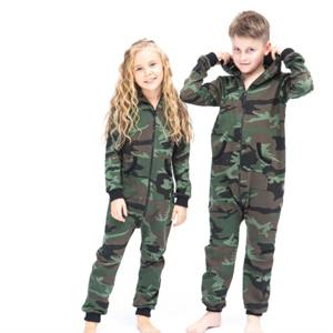 Pijama de lana con cremallera para niños de alta calidad, tela suave y acogedora para niños de 3 años para descansar y dormir - Product Image 1