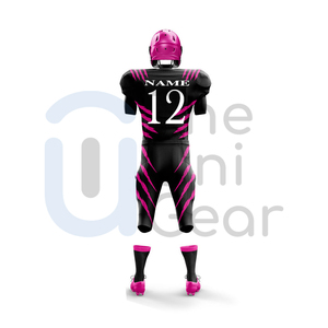 เสื้อเจอร์ซีย์ใส่กับกางเกงเครื่องแบบฟุตบอลชั้นนำแบบอเมริกันเสื้อทีมฟุตบอลแบบระเหิด - Product Image 5