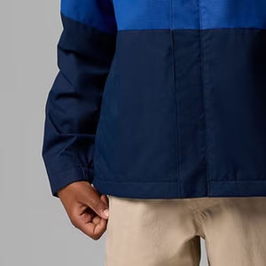 Veste tendance pour garçons à manches longues, design à blocs de couleur, avec poches avant, avec logo personnalisé et capuche confortable 2026 - Product Image 3