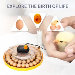 Janoel 48 Automatic Egg Incubator Hatching Machine Egg Hatcher For Chicken Duck