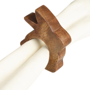 <b>Wooden</b> <b>Napkin</b> <b>Rings</b> for Holding <b>Napkin</b> Dispenser Stylish Look for Home or Hotel Available in Custom Design - Product Image 6