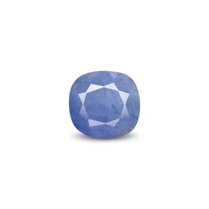 Zafiro Azul - 11.62 Quilates, Gema Natural Facetada, Efectos Ópticos Calibrados, Color Azul Real, Suelto, 10 mm 8 mm, Tratado Térmicamente - Product Image 1
