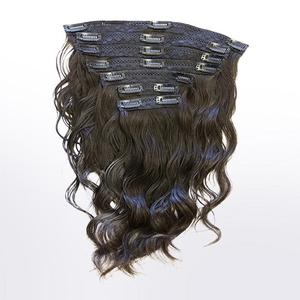 ผมแท้ธรรมชาติแบบลอนหยักศกตรง  แบบเวอร์จิ้นเรมี่  ขายส่งผมอินเดียสำหรับต่อผม - Product Image 3