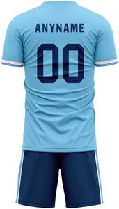 Ropa de fútbol del equipo nacional para niños Nueva temporada jersey de manga corta traje de entrenamiento de fútbol al por mayor con uniforme de sublimación - Product Image 6