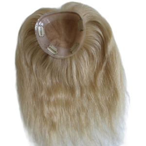 Venta al por mayor 100% tupé de cabello humano para las mujeres atadas a mano cruda vietnamita virgen pelo suave y cómodo - Product Image 1