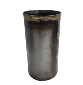 Jardinière soudée en fer rond à l'intérieur étanche à l'eau naturel avec pot de laque pour la décoration intérieure faite à la main personnalisée - Product Image 1