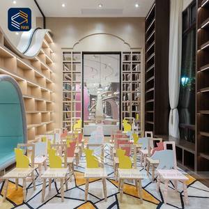 Креативный детский книжный магазин, мебель, настенные изогнутые книжные полки, интерактивный уголок для чтения, для библиотеки - Product Image 5