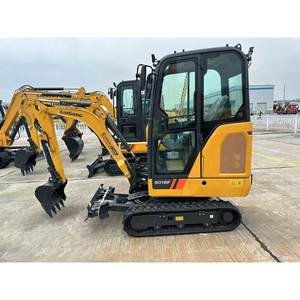 Mini-excavatrice sur chenilles LiuGong 9018F 1,9t, chenilles rétractables, balancement de la queue nul, petite pelle pour travaux de jardinage et de construction - Product Image 5