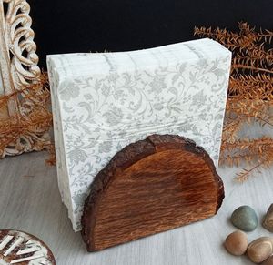 Porta Servilletas de Madera de Diseño Craft Valley con un Diseño Moderno y Lujoso para Bodas, Restaurantes, Cocinas y Decoración del Hogar - Product Image 5