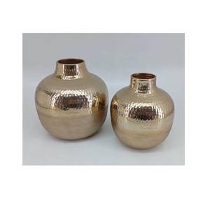 New Arrival Aluminium Flower <b>Vase</b> with Elegant Modern Design Decorative Metal <b>Table</b> <b>Vase</b> Perfect for Home Decor in Wholesale - Product Image 3