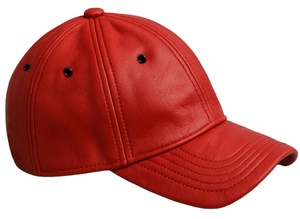 Casquette de baseball en cuir pour homme, décontractée, pour le sport en plein air, réglable, snapback, personnalisable OEM - Product Image 4