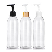 Bouteille cosmétique en plastique PET durable de 250 ml avec fond convexe, pompe pulvérisatrice, impression sérigraphique, épaisseur 1 mm, JW-948 personnalisée
