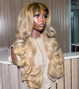 Peluca frontal de encaje Pelucas de cabello humano frontal de encaje transparente natural de cabello crudo vietnamita - Product Image 3