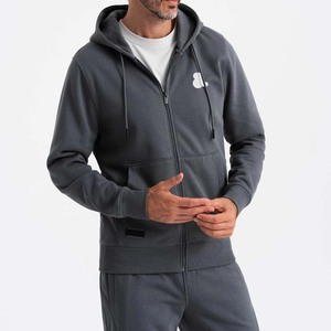 Conjuntos Deportivos de Dos Piezas con Cordón para Hombre, Ropa de Entrenamiento de Invierno al Por Mayor, la Mejor Calidad, 100% Algodón, Grueso, Ecológico - Product Image 2