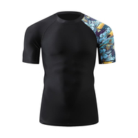 Service OEM ODM : Rashguards de compression pour adultes, haute qualité, respirants, manches longues, écologiques, design personnalisé, 100% polyester
