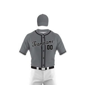 Oferta Especial: Conjunto Completo de Uniforme Deportivo de Béisbol, Transpirable, 100% Poliéster, Diseño Sublimado, Opción de Tallas Grandes, Personalizable - Product Image 5