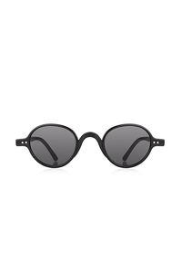 Gafas de sol unisex negras brillantes 1034 - Product Image 1