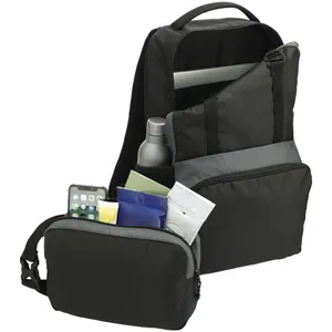 Zaino Promozionale Sostenibile Trailhead 15'' in Materiale Riciclato GRS, Ecologico per Merchandising - Product Image 2