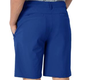 Short de golf style High Street pour homme avec logo personnalisé Séchage rapide Polyester respirant avec maille de couleur unie Motif d'entraînement décontracté - Product Image 2