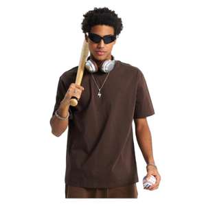 Comfort Fit 100% Camiseta de algodón Oversized Plain Blank Camiseta unisex para hombres - Product Image 1