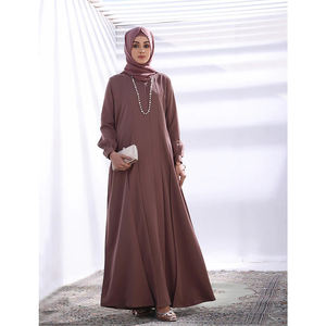 New Arrival Luxury Abaya Women's <b>Dresses</b> Islamic Clothing Designed Printed Abaya Women Muslim <b>Dress</b> For Outdoor Wear - Product Image 4