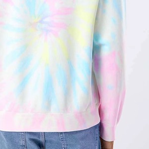 Sudadera Tie Dye Moderna de Punto Suave, Ropa Casual con Patrón Multicolor y Corte Holgado para Uso Diario - Product Image 6