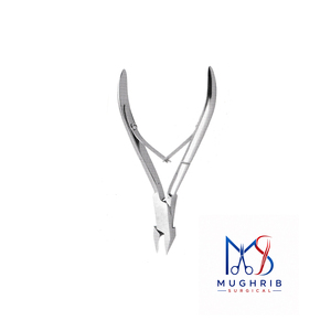 Cortauñas para Uñas Encarnadas, Estilo Mini, Doble Resorte, Acabado Parcial con Chorro de Arena y Parcial Espejo, Acero Inoxidable, 10.50 cm - Product Image 4