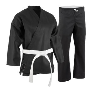 Service OEM Costume de karaté noir de luxe de haute qualité pour hommes Vêtements d'arts martiaux tendance - Product Image 1