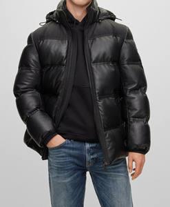 Chaqueta Bomber con Capucha Impermeable y Transpirable, con Cuello Alto, de Gran Tamaño, Hecha a Medida, de Alta Calidad, OEM/ODM - Product Image 1