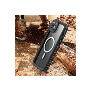 Étui étanche Netzy SAFA 1-1 pour iPhone 15 Plus, protection intégrale robuste, anti-traces de doigts, matériau TPU souple, givrage - Product Image 6