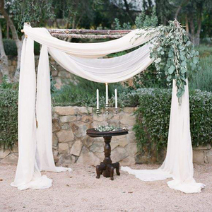 Cortinas de fondo de fiesta plisadas modernas con cuerda tejida directa de fábrica que incluye Procesamiento de decoración de fiesta, directo de fábrica - Product Image 6