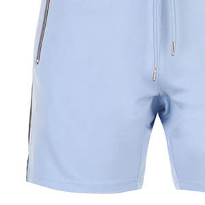 Short d'été 2023 Polyester pour hommes, taille élastique, respirant, couleur unie, avec cordon de serrage, vente en gros, nouvelle collection 100% - Product Image 6