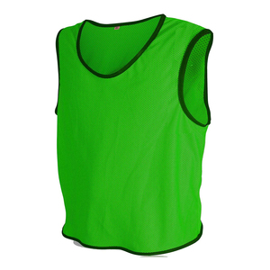 Promoción Cantidad a granel Precio al por mayor Chaleco de entrenamiento de fútbol unisex Verano 100% Poliéster Secado rápido Transpirable Ligero - Product Image 2