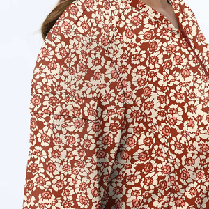 Nouveaux uniformes médicaux d'hôpital pour infirmières, imprimés sur mesure, en polyester, rayonne et élasthanne, blouses extensibles pour femmes - Product Image 6