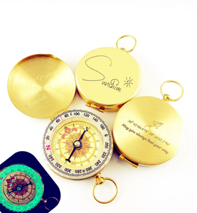 Brújula Personalizada de Primera Calidad, Brújula con Reloj Solar, Regalo de Aniversario, Regalos para Esposo, Regalo para Parejas, Regalos de Navidad - Product Image 2