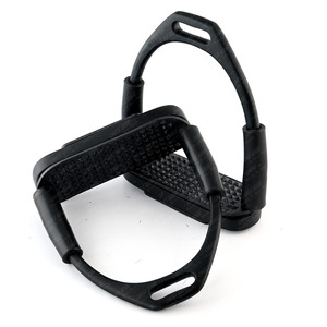 Estribo ecuestre Flexible de acero inoxidable de seguridad occidental personalizado, equipo ecuestre, estribos para montar a caballo - Product Image 1